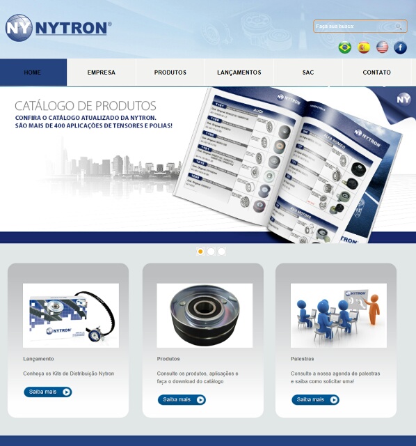 Nytron apresenta site mais informativo