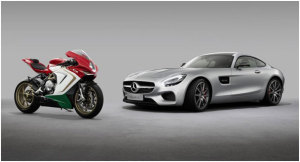 MV Agusta e Mercedes. Sinergia.