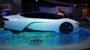 FCEV movido a célula de hidrogênio