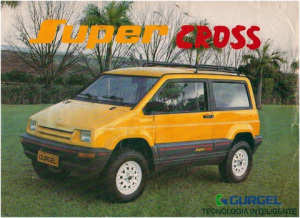 Gurgel BR 800 Super Cross. Durou pouco, criou referências