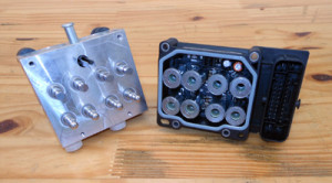 Foto da unidade aberta para efeito didático