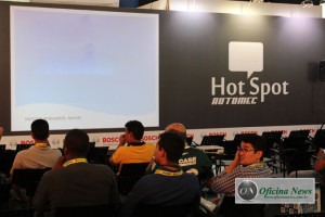 Hot Spot espaço destinado a palestra durante todo o evento 