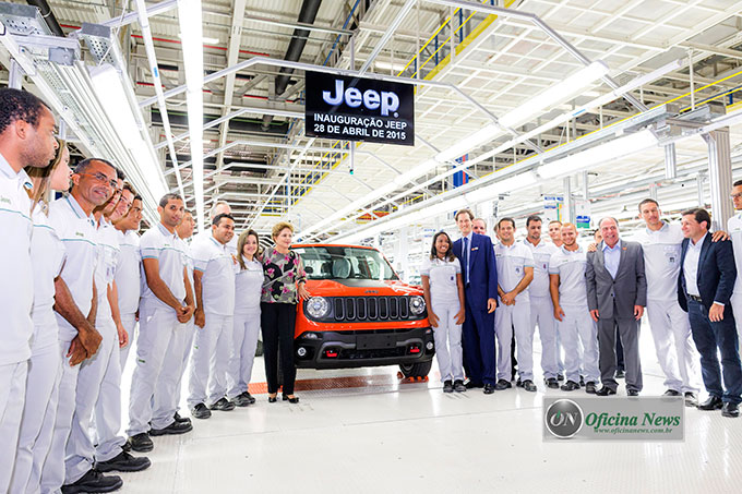 Grupo  Fiat Chrysler inaugura Polo Automotivo Jeep em Pernambuco