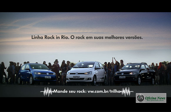 Público pode criar trilha sonora da linha VW Rock In Rio