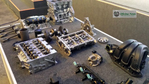 Novos componentes do motor 3 cilindros do Fox