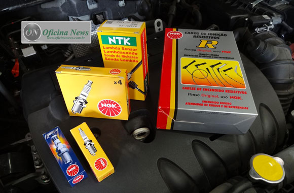 Vela de ignição desgastada influi no motor