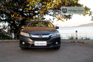 Grade frontal que traz o conceito “Solid Wing Face”, o DNA da marca