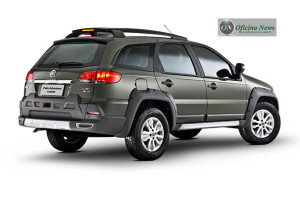 Motor 1.8 que equipa a topo de linha, Adventure