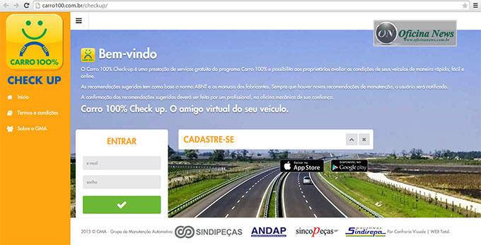 Carro 100% faz avaliações gratuitas em Jacareí