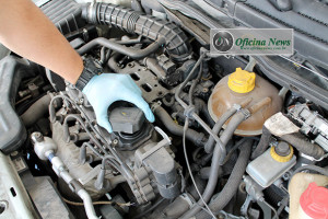 Troca do filtro de óleo do Chevrolet Classic