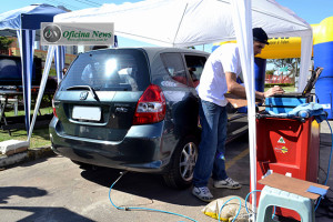 Teste de emissões de gases (CO2 e HC) é um dos pontos fortes do Pit Stop