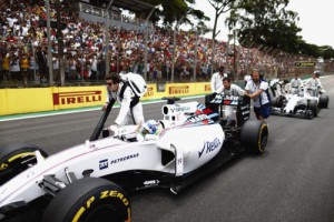 Massa perdeu oitavo lugar na largada (foto Glenn Dunbar/Williams)