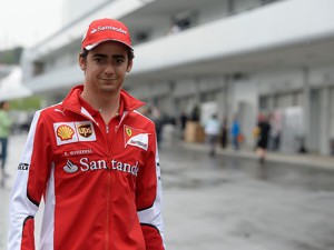 Gutierrez garantiu o primeiro prêmio da ainda inédita equipe Haas (foto Ferrari)