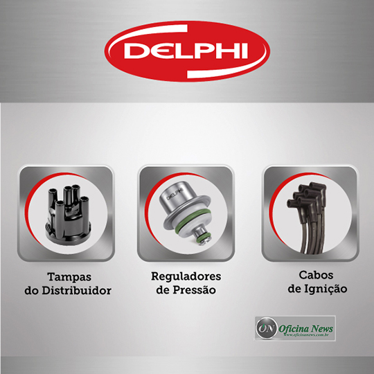 Delphi amplia portfólio de peças no mercado de reposição