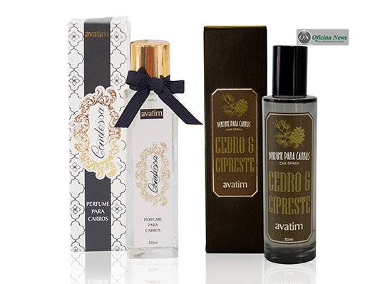Novo perfume para carros é lançado em versões masculina e feminina