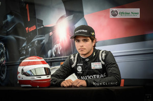 Pedro, o caçula dos Piquet, venceu a primeira no exterior (Foto Bruce Jenkins)