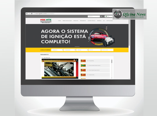 NGK reformula site e lança vídeos de treinamento de bobinas de ignição