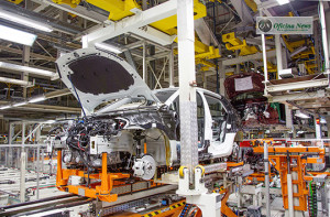 Volkswagen renova montagem na fábrica para produção do Novo Golf: área de Fahrwerk 