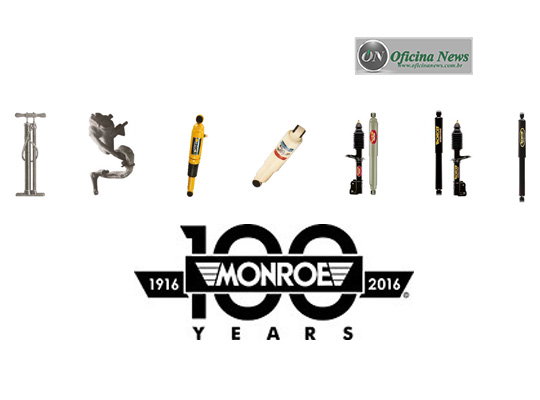 Monroe Amortecedores comemora 100 anos de fundação