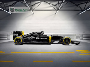 A Renault andou com um carro que deverá receber nova pintura e pequenas modificações até o GP da Austrália