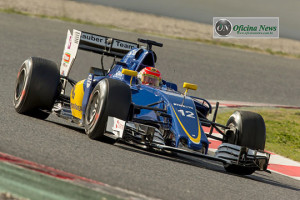 Nasr começou bem o ano, mas a Sauber ainda sofre com orçamento restrito (foto Sauber)  