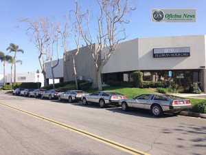 Depósito, revendedor e futura fábrica dos renascidos De Lorean