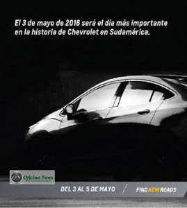 Primeira imagem distribuída pela GM