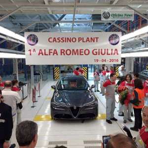 Alfa Giulia, começou.