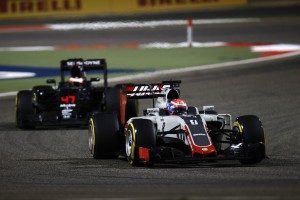 Romain Grosjean foi quinto no Bahrein e surpreendeu novamente (foto HaasF1)