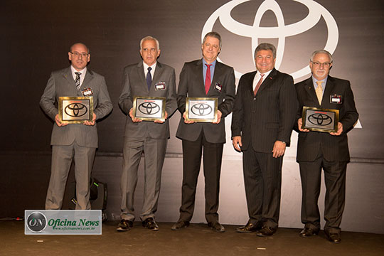 Toyota homenageia seus melhores fornecedores