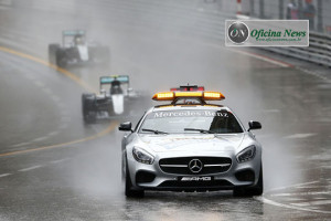 A chuva, a Mercedes e o Safety Car marcaram presença na prova vencida por Lewis Hamilton (foto Mercedes)