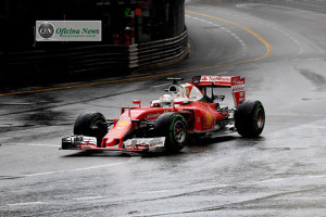 O entusiasmo e rendimento que Vettel mostrou em 2015 parece ir por água abaixo (foto Ferrari)