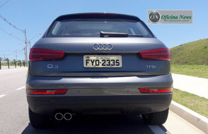 Audi Q3 tem motor turbo de 150 vc com turbo e injeção direta  