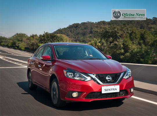 Nissan apresenta linha 2017 do sedã Sentra 2017 com renovações