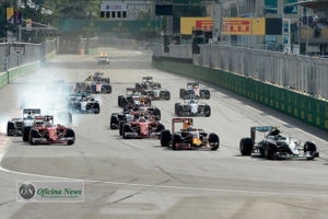 Rosberg, largou na pole, liderou toda a prova e venceu a quinta do ano (Foto Ferrari)