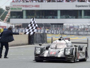 Porsche conseguiu a décima-oitava vitória em Le Mans (Foto Porsche)