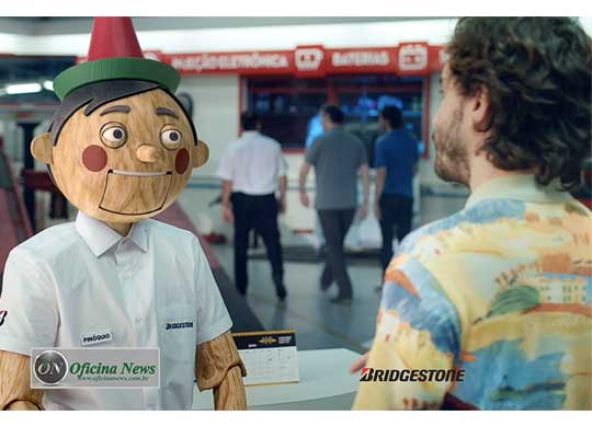 Filmes publicitários de pneus Bridgestone ressaltam promoção