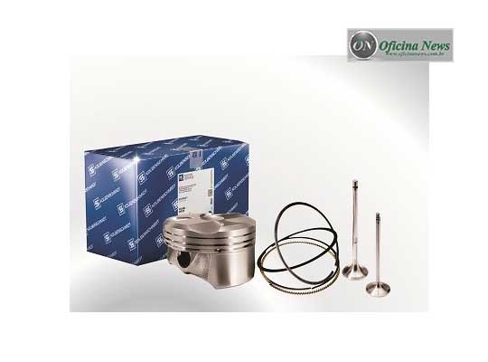 KS lança pistão com anel e válvulas para aplicações em Fiat e Hyundai