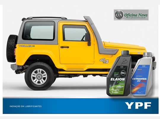 YPF passa a fornecer lubrificantes de motor para Troller