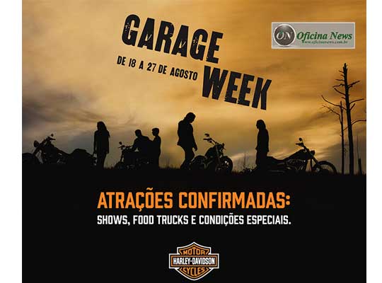 Harley-Davidson promove segunda edição do Garage Week