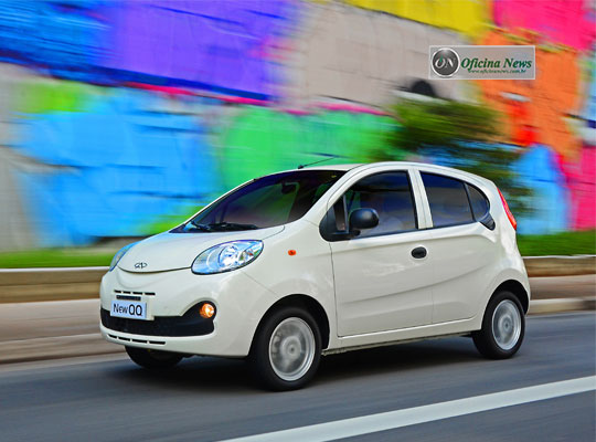 Chery apresenta subcompacto QQ produzido no Brasil