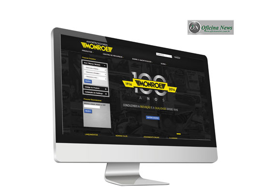 Monroe renova seu site focando facilitar acesso de reparadores