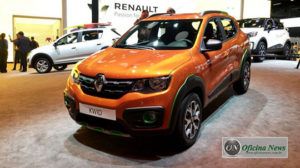 Kwid 1,0 três cilindros, mais barato dos Renault