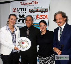 Debora Encarnato e Maira Nascimento da (Hyundai CAOA) com João A. Otazu e João Euclides 