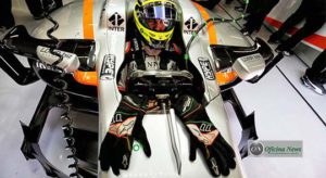 Sérgio Pérez foi destaque pela manhã mas não andou na parte da tarde (Sahara Force India)