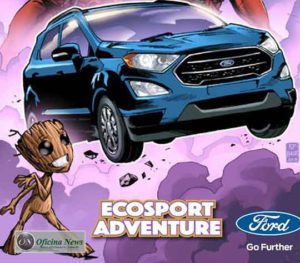 EcoSport terá cara mundial. Aqui em filme promocional. (divulgação)