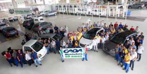 CAOA comemora 10 anos de produção na fábrica de Goiás
