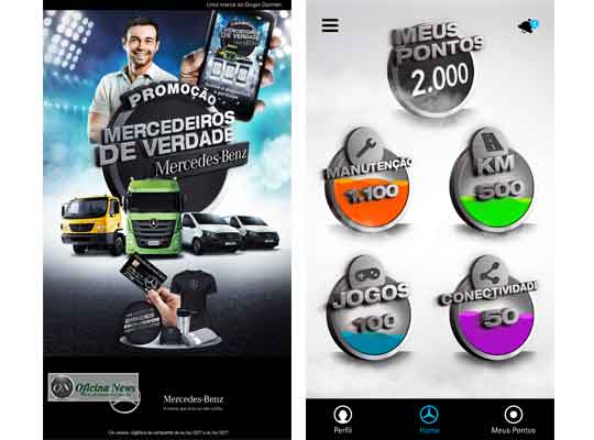 Mercedes-Benz lança aplicativo para conectar os motoristas de todo o Brasil