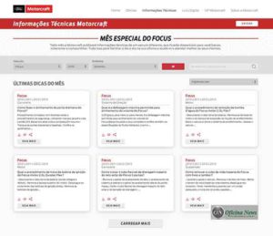 Motorcraft cria página dos modelos Focus de 2010 a 2013