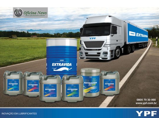 YPF lubrificante para frota